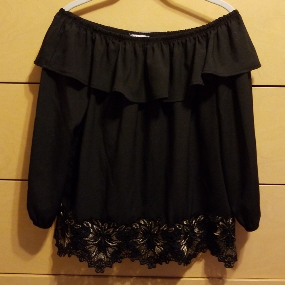 a'gaci off the shoulder top